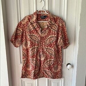 Tommy Bahama Red Floral Men's Shirt